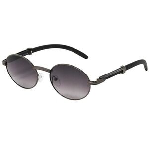 Fashion Men Sunglasses Small Black Frame Rapper Shades Elegant Classic Retro New